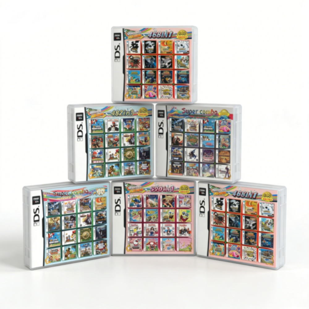 Gaming Handheld Accessories - •Pokem0n-themage multi-game cartridge voor DS/3DS/NDSL/2DS -
