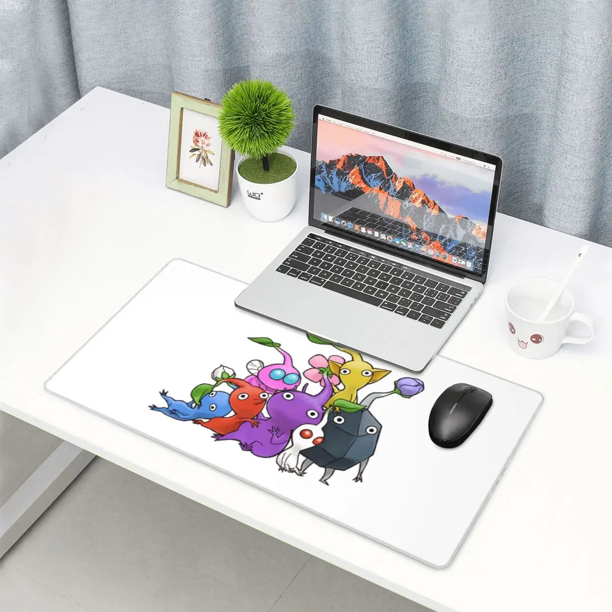 Gaming Accessories Ideas - Grote muismat Pikmin Ideas Game Art