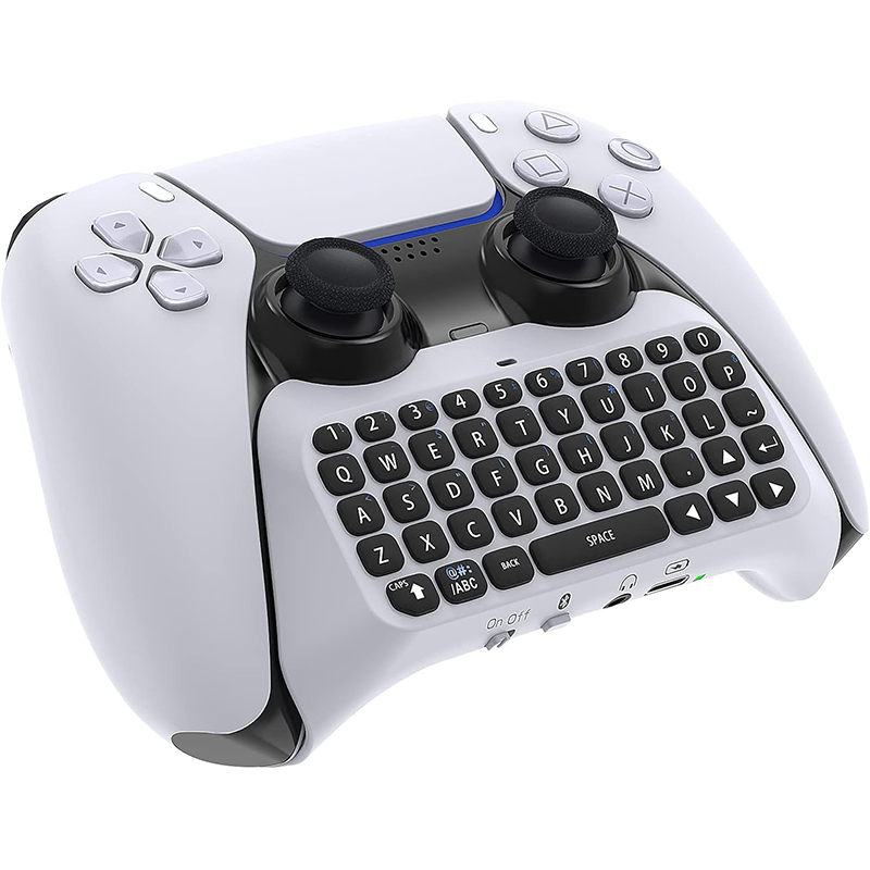 Gaming Zone Accessories - Voor Ps5 Controller, Bluetooth 3.0 Chatpad
