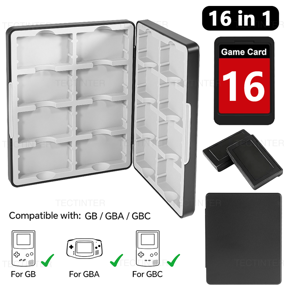 Gaming Accessories Box - Draagbare 16 in 1 Game Card
