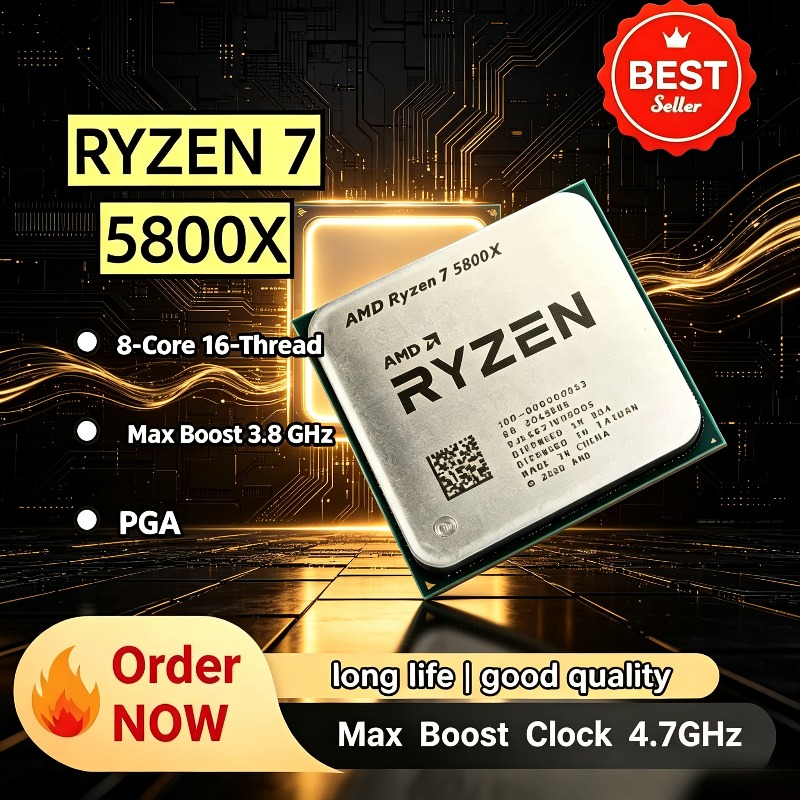 Amd Cpu Ryzen 7 - AMD 3.8 16-Threads, processor – CPU