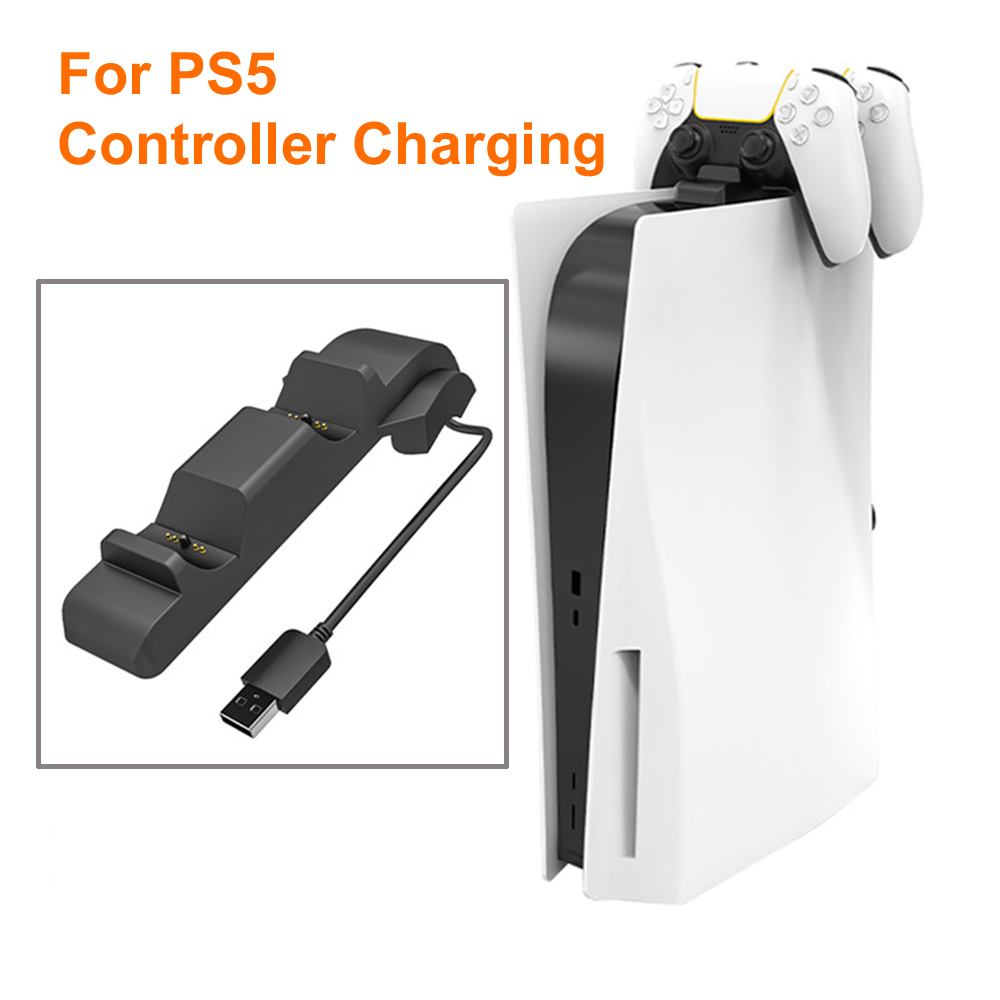 Gaming Zone Accessories - Voor Ps5 Controller Oplader Gamepad Dual