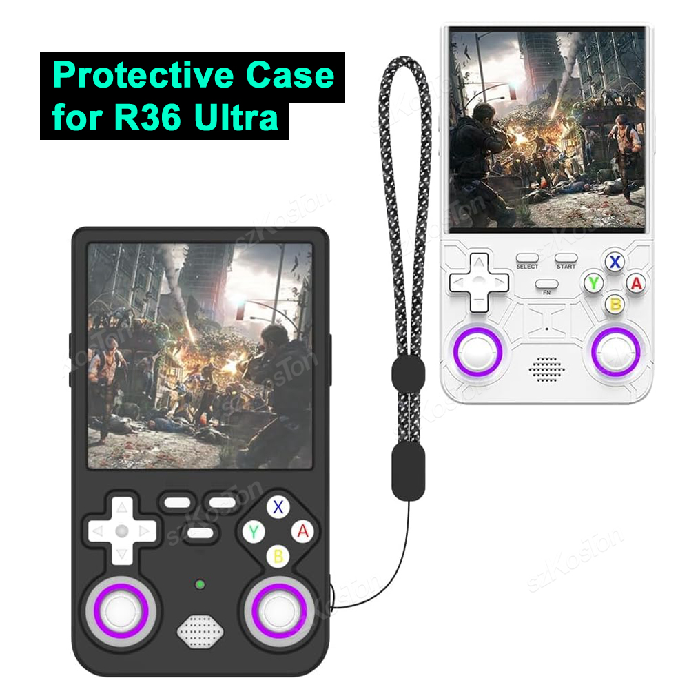 Gaming Accessories Dropshipping Suppliers - Siliconen beschermhoes voor R36 Ultra Retro