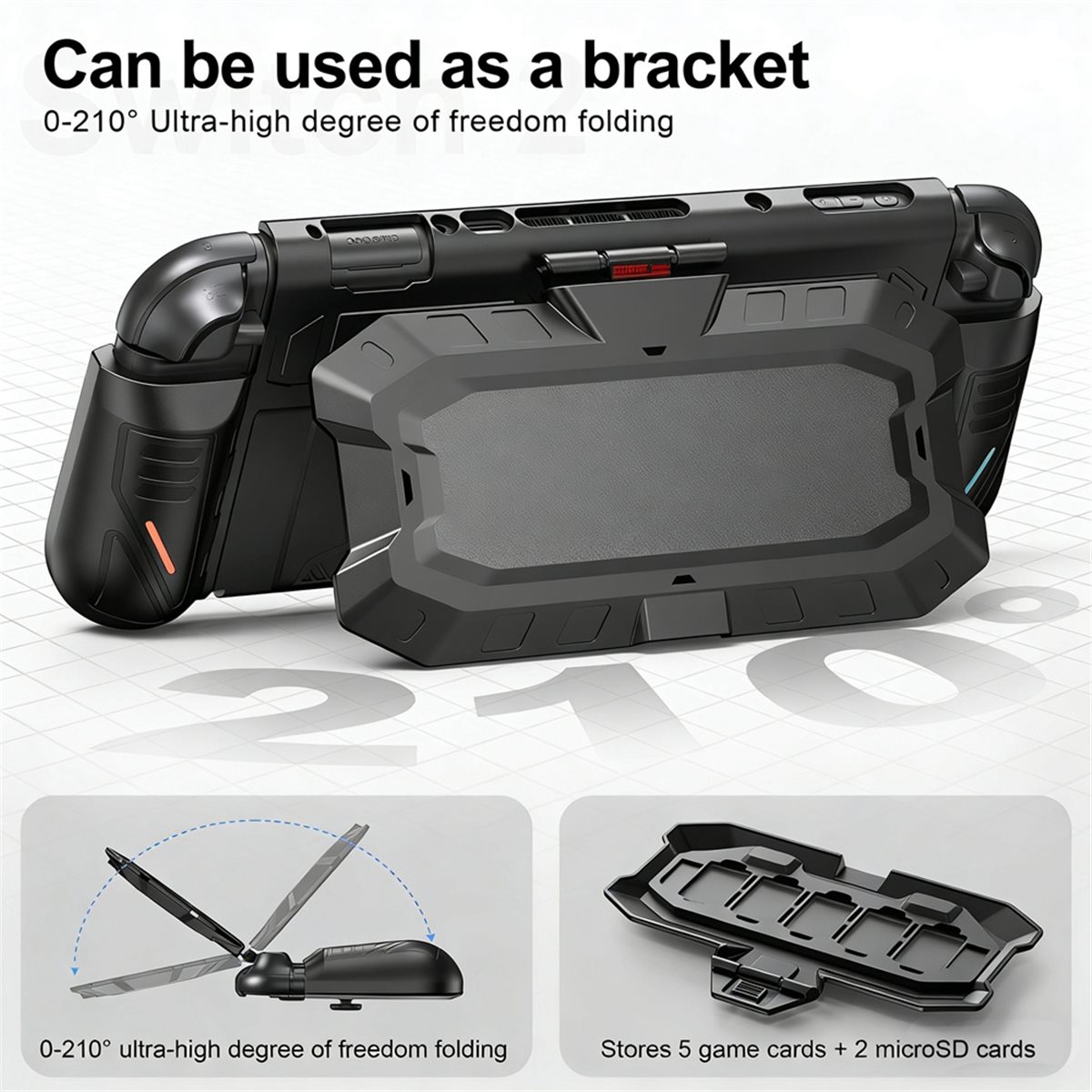 Gaming Handheld Accessories - OKgood TPU-hoesje voor Nintendo Switch 2