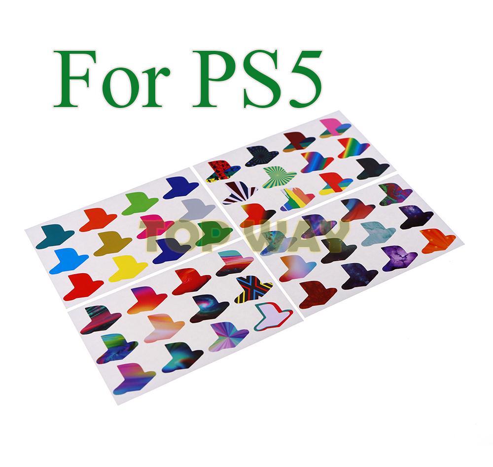 Gaming Handheld Accessories - 12 stks/partij Kleurrijke Lo go Skin