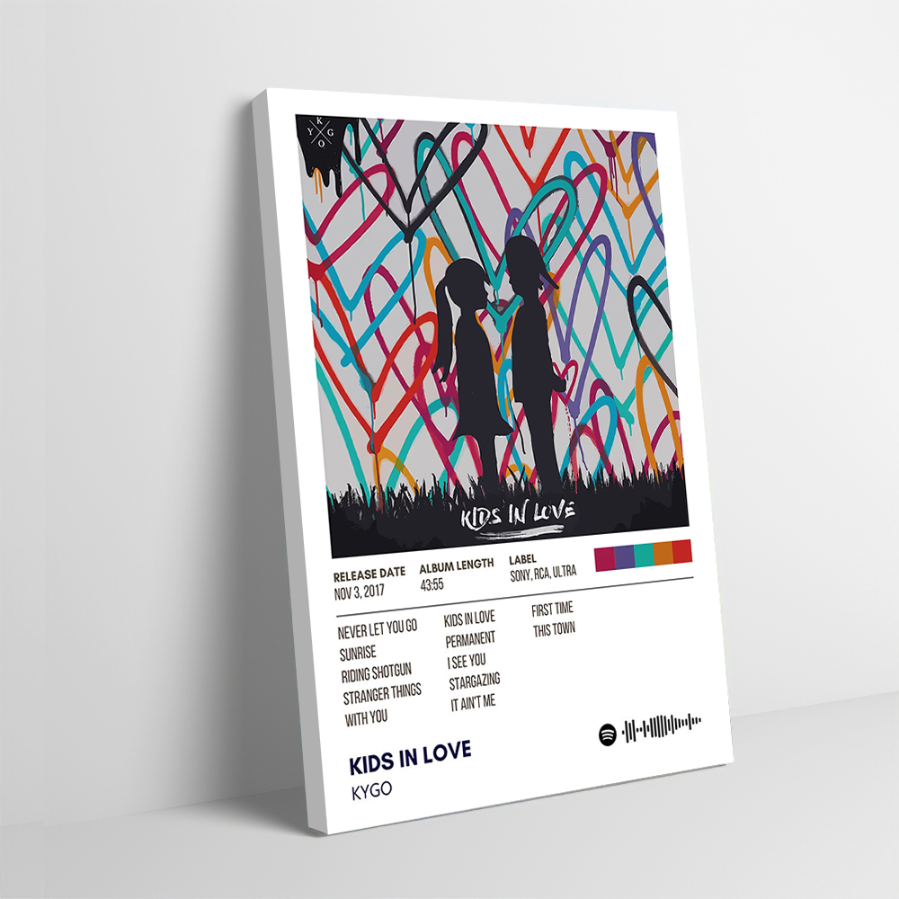 Gaming Accessories Wall - Kygo Kids in Love Gedrukte poster