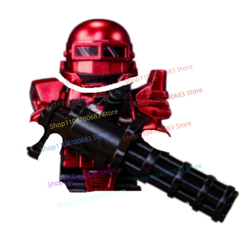 Gaming Accessories Ideas - MOC-bouwstenen: minifiguren, anime- en game-personages, harnas,