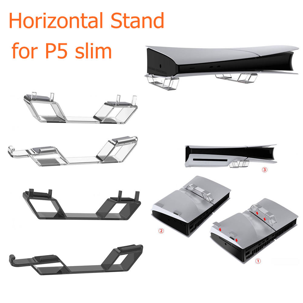 Gaming Zone Accessories - Horizontale standaard voor PS5 Slim digitale/schijfgameconsoles