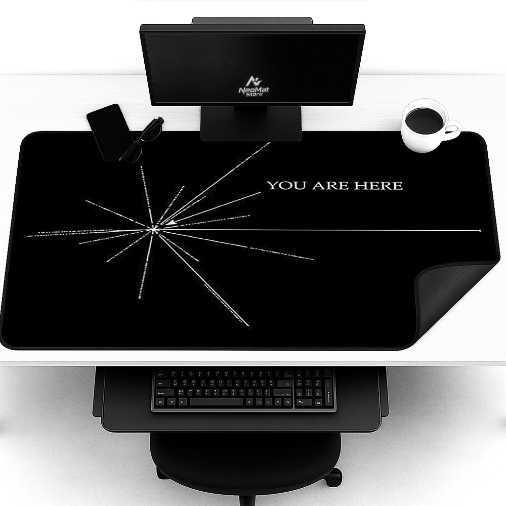 Gaming Accessories Very - Minimalistische geometrische bureaumat Gaming Laptop 120x60