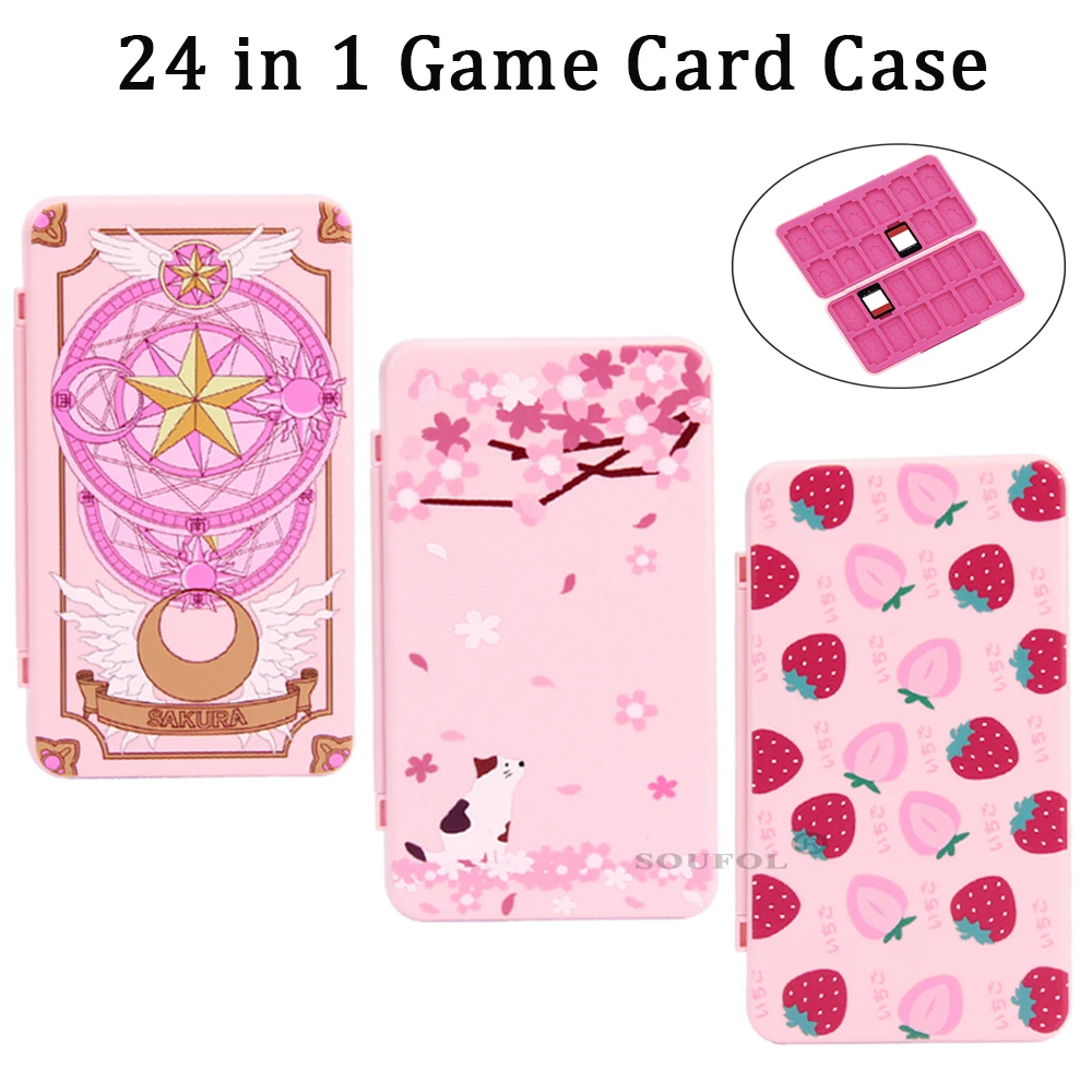 Gaming Accessories Box - 24 In 1 Schattige Magnetische Game