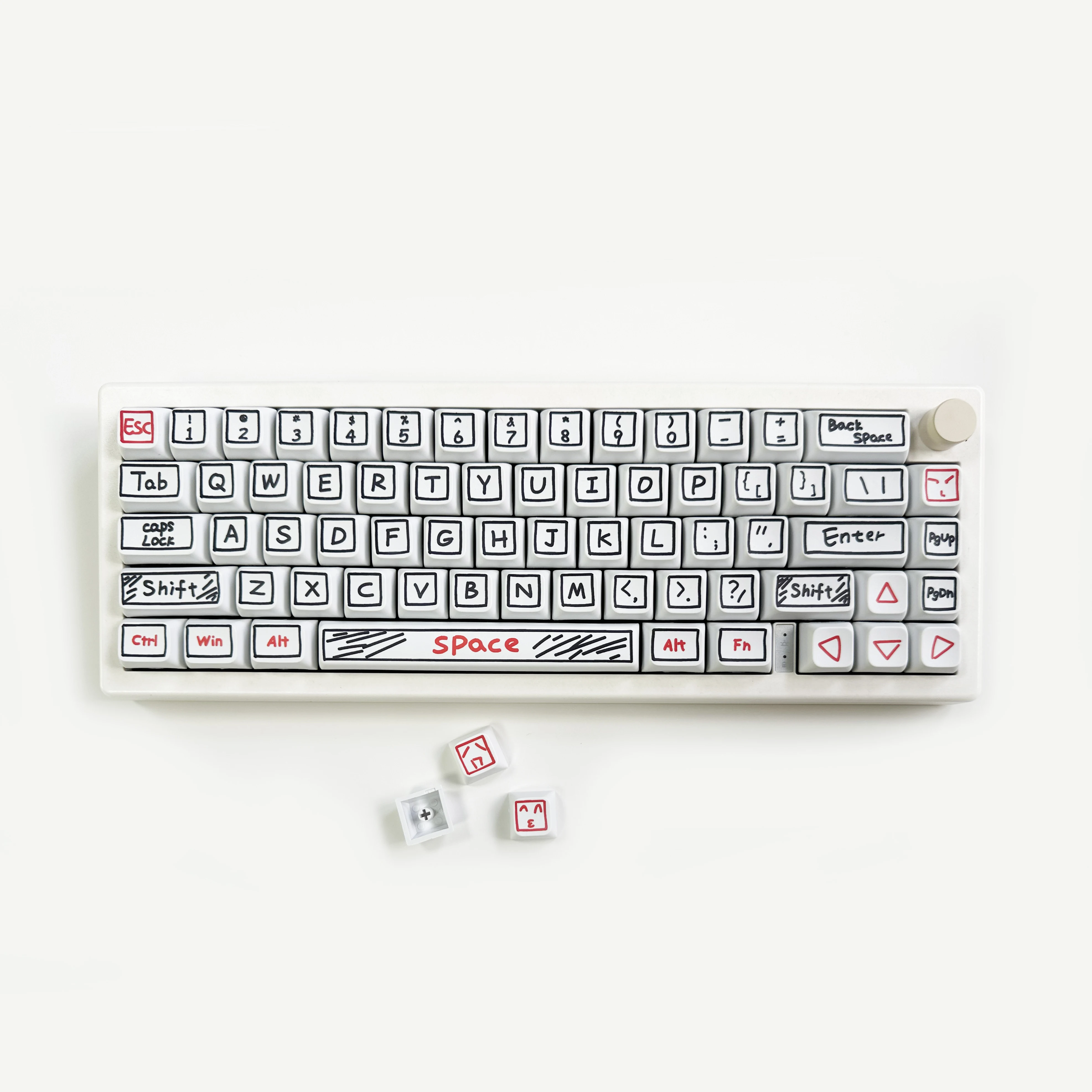 125 toetsen XDA profiel graffi - Gaming Accessories Aesthetic recensie en prijs