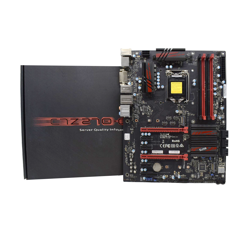 Supermicro Gloednieuwe C7Z270- - Intel Cpu Core I9 recensie en prijs