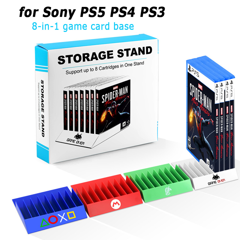 8-in-1 voor PS5 game card basi - Gaming Accessories Box recensie en prijs