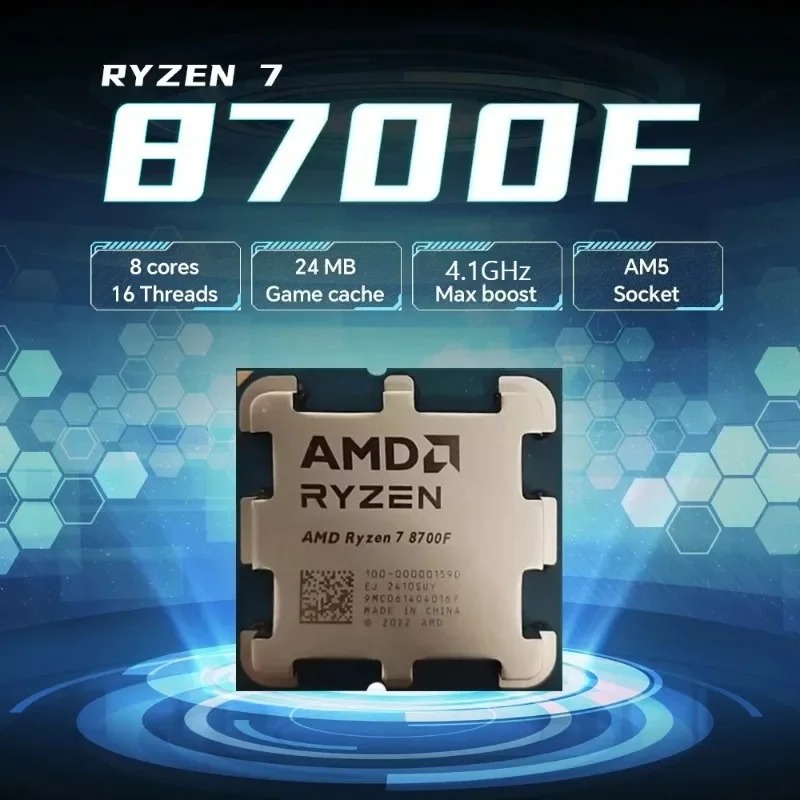 AMD Ryzen 7 8700F Origineel Ni - Amd Cpu Ryzen 7 recensie en prijs