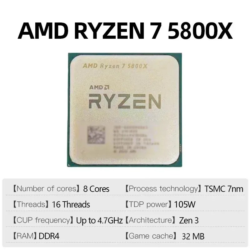 AMD 3.8 16-Threads, processor  - Amd Cpu Ryzen 7 recensie en prijs