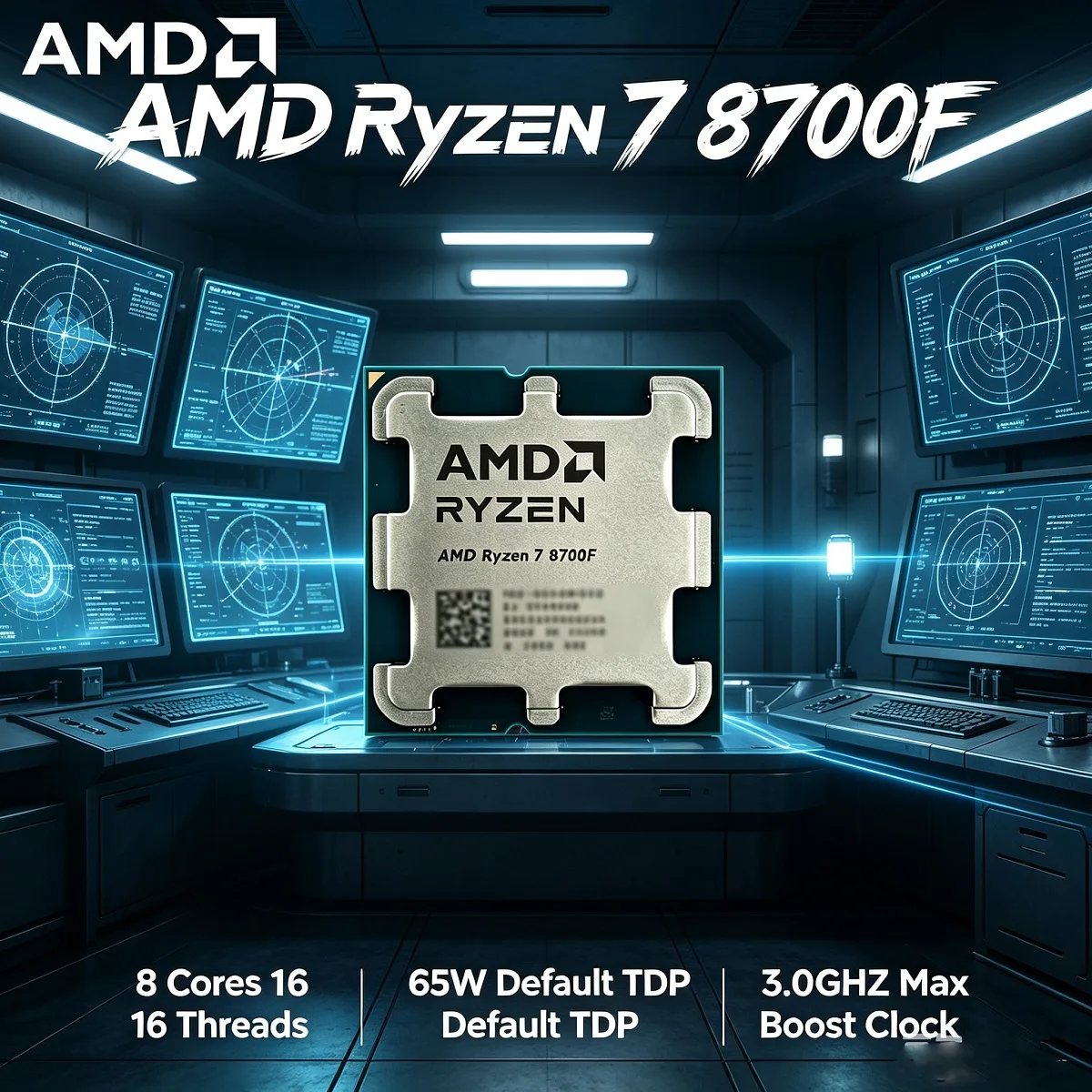 AMD R7 8700F Ryzen 7 8700F CPU - Amd Cpu Ryzen 7 recensie en prijs