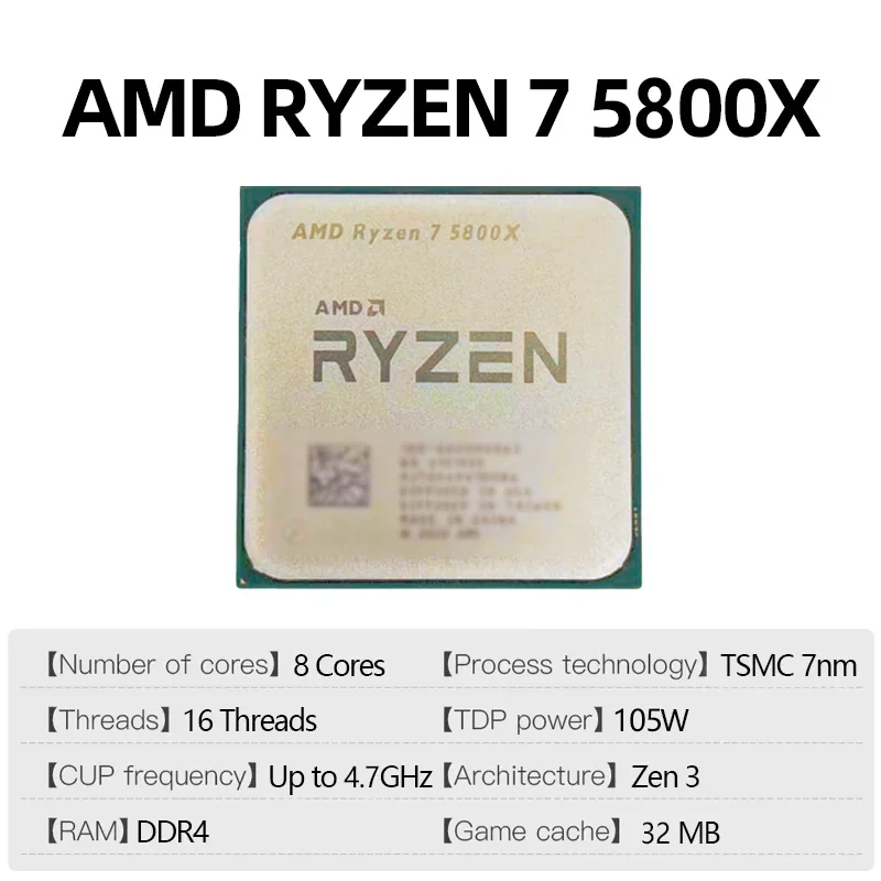 AM4 Socket Zonder Verpakking A - Amd Cpu Ryzen 7 recensie en prijs