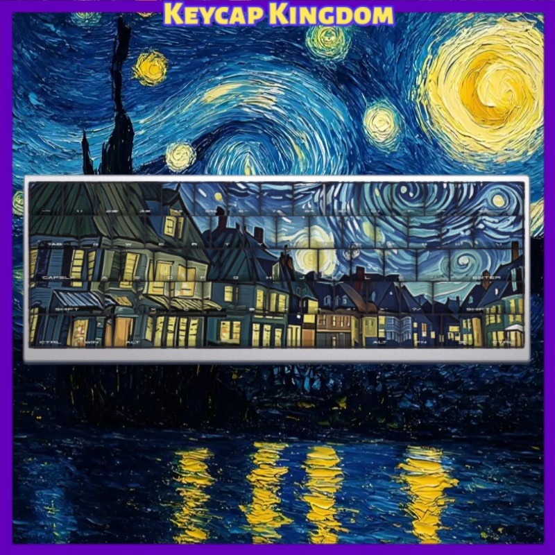 Van Gogh Starry Sky Thema Keyc - Gaming Accessories Tablet recensie en prijs