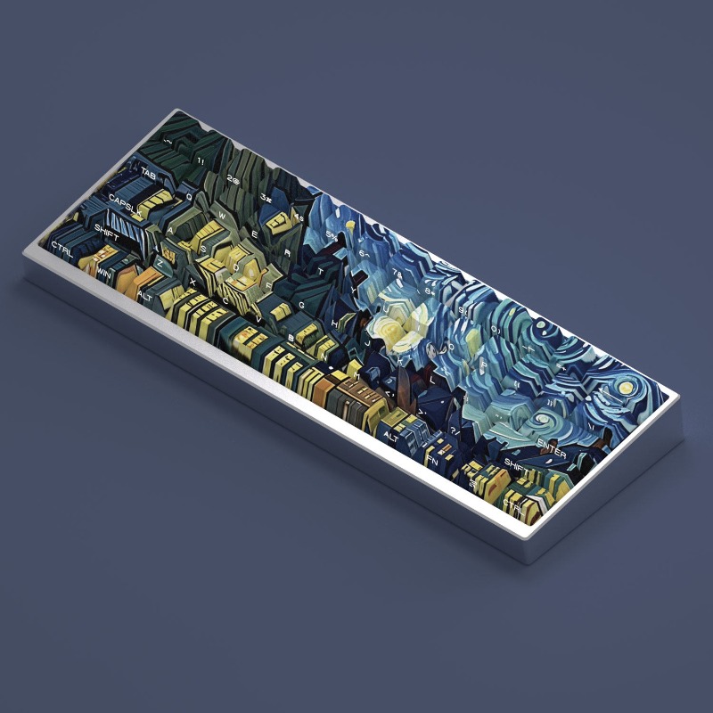 Van Gogh Starry Sky Thema Keyc - Gaming Accessories Tablet recensie en prijs