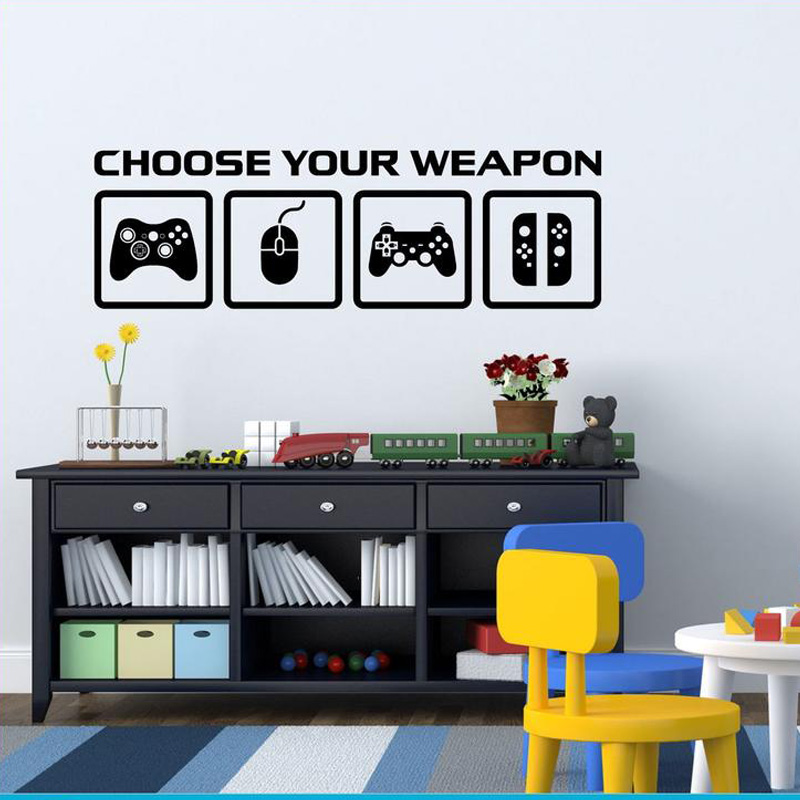 Video Game Decor Muurtattoo Ki - Gaming Accessories Wall recensie en prijs