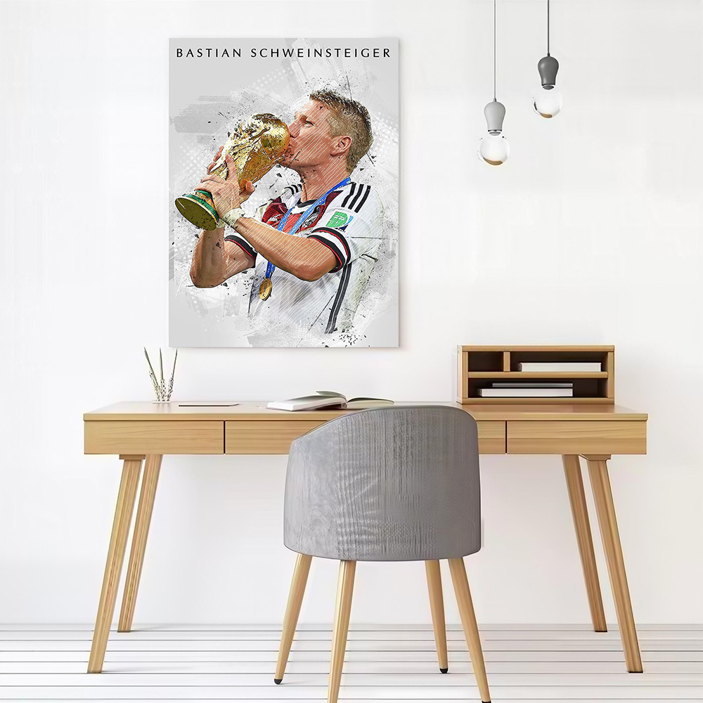 Bastian Schweinsteiger canvas  - Gaming Accessories Wall recensie en prijs
