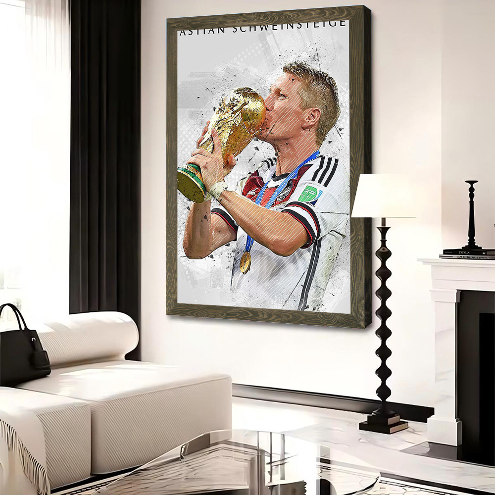 Bastian Schweinsteiger canvas  - Gaming Accessories Wall recensie en prijs