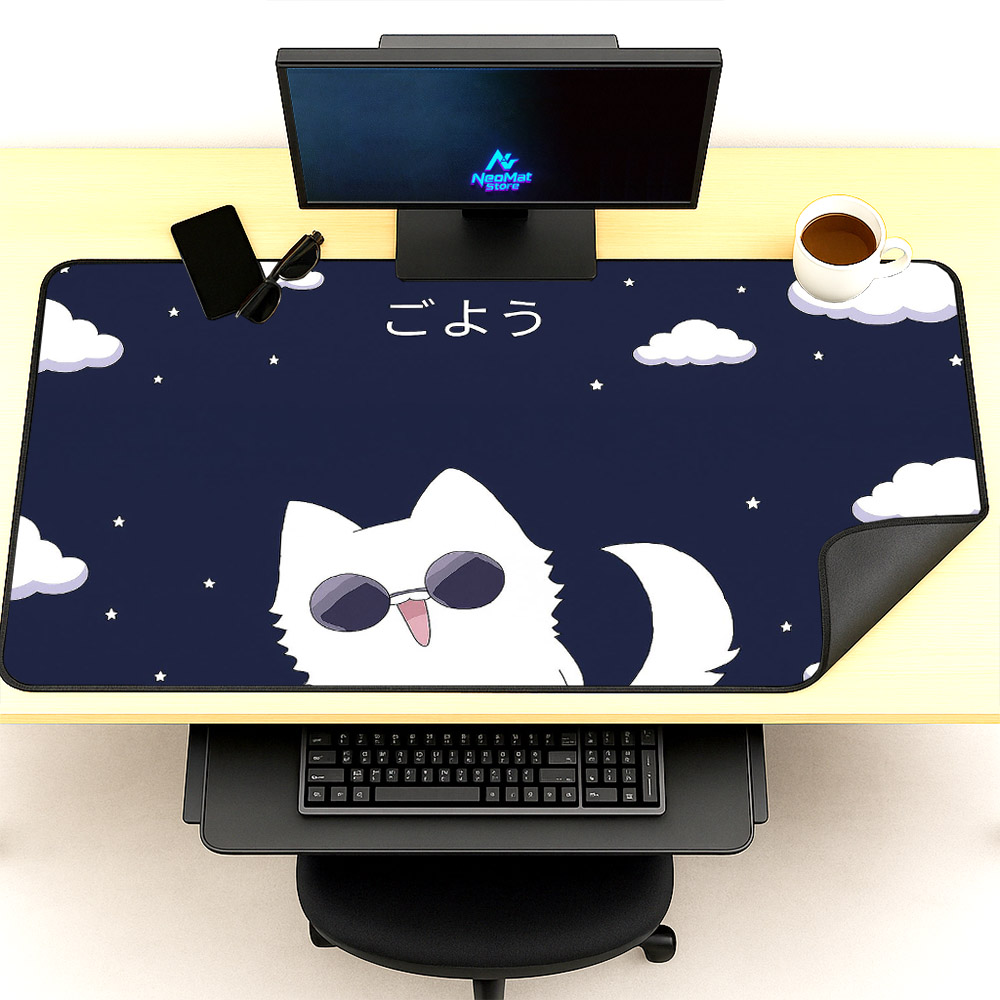 Cat Playmat Cute Very Large De - Gaming Accessories Very recensie en prijs