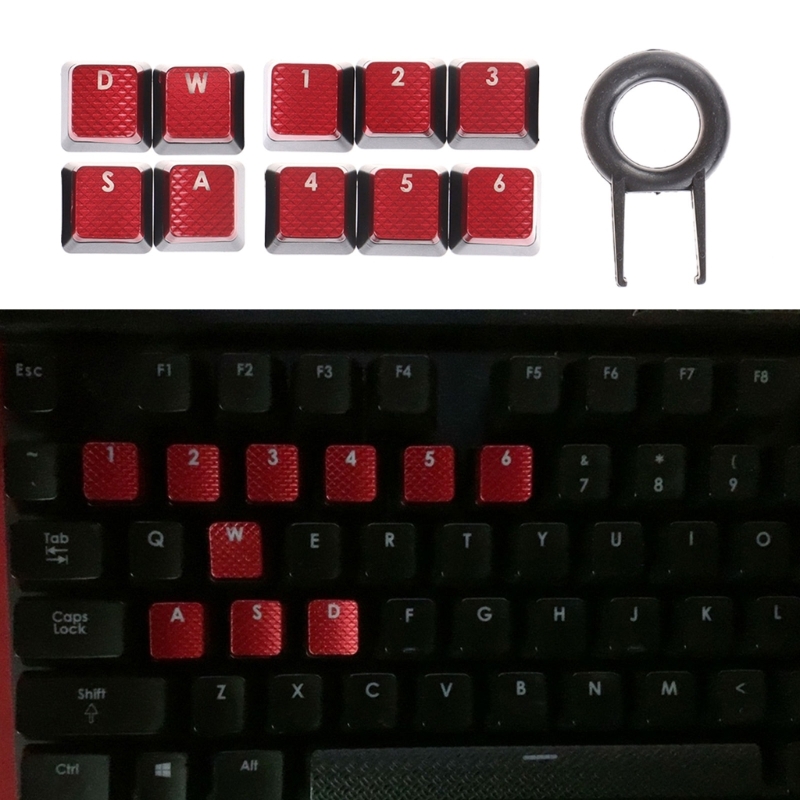 10 toetsen Backlit Keycaps ant - Gaming Accessories Aesthetic recensie en prijs