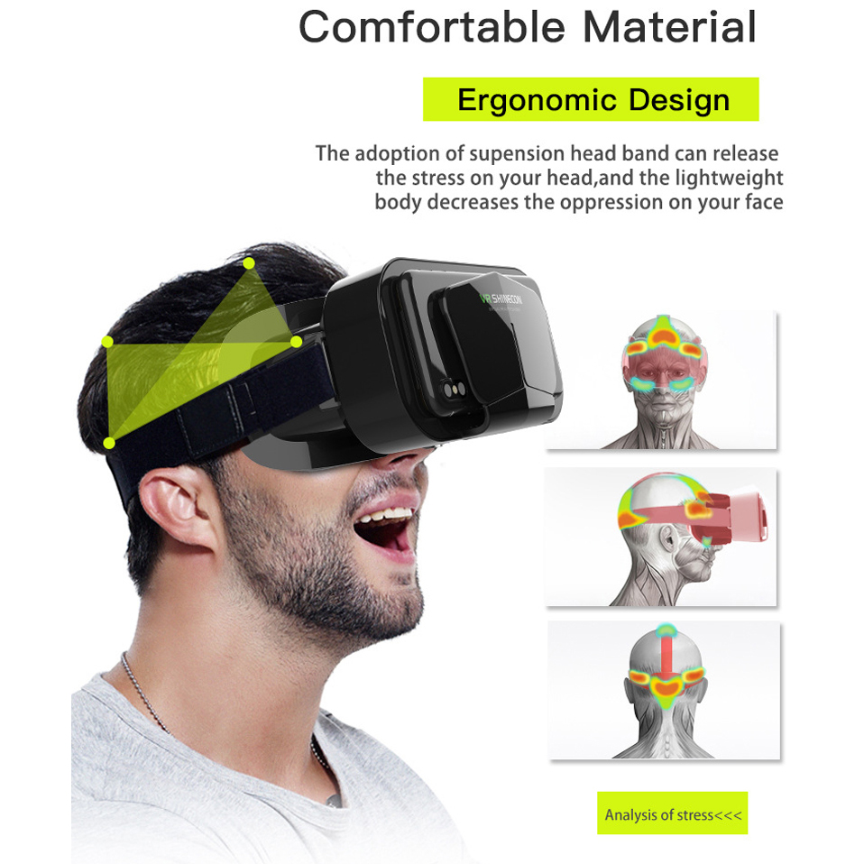 Shinecon VR-bril 3D-headset Vi - Gaming Accessories 10 Year Old recensie en prijs