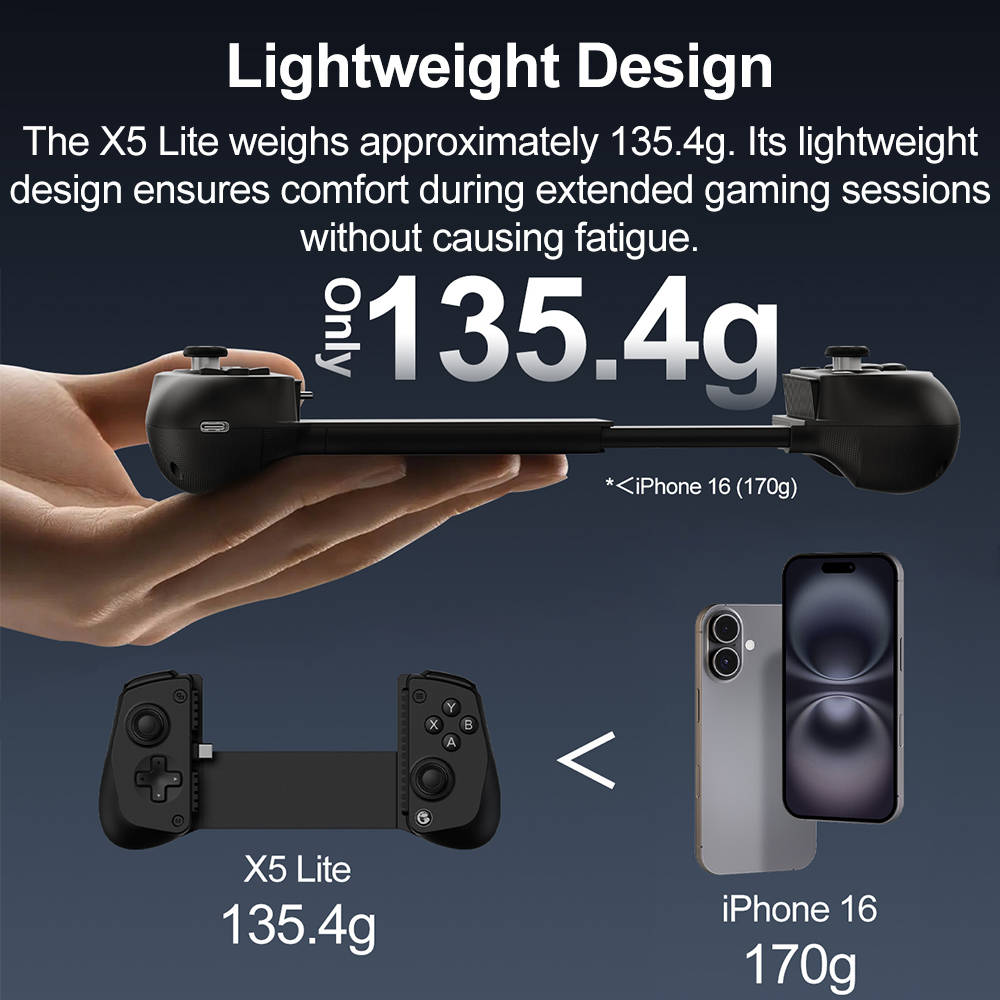 GameSir X5 Lite Mobiele Gaming - Gaming Accessories Tablet recensie en prijs