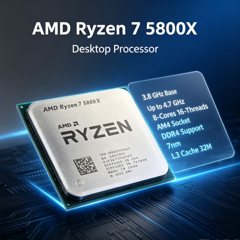 AMD Ryzen 7 5800X R7 5800X AM4 - Amd Cpu Ryzen 7 recensie en prijs