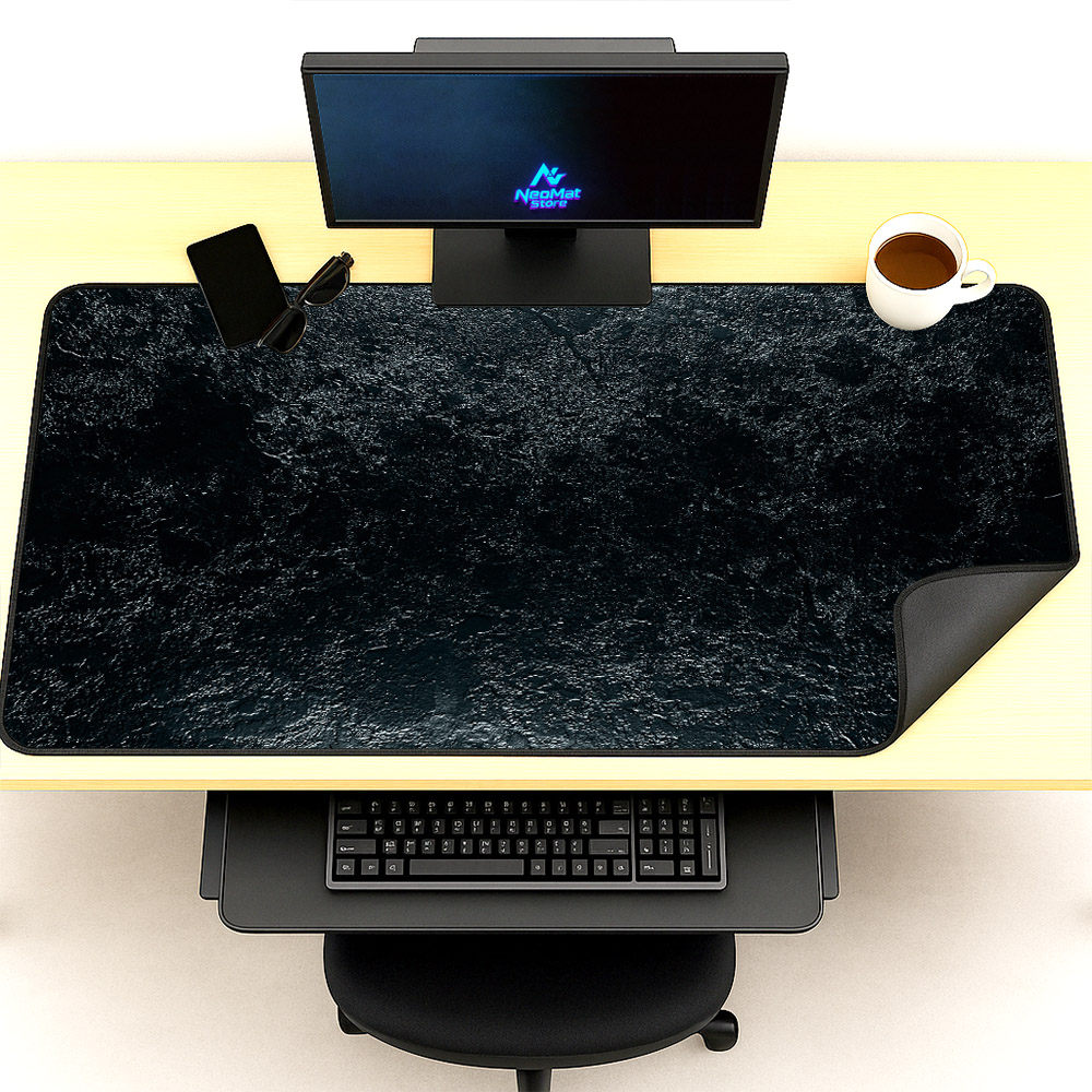 1000mm Bureaumat Zwart Grote M - Gaming Accessories Very recensie en prijs