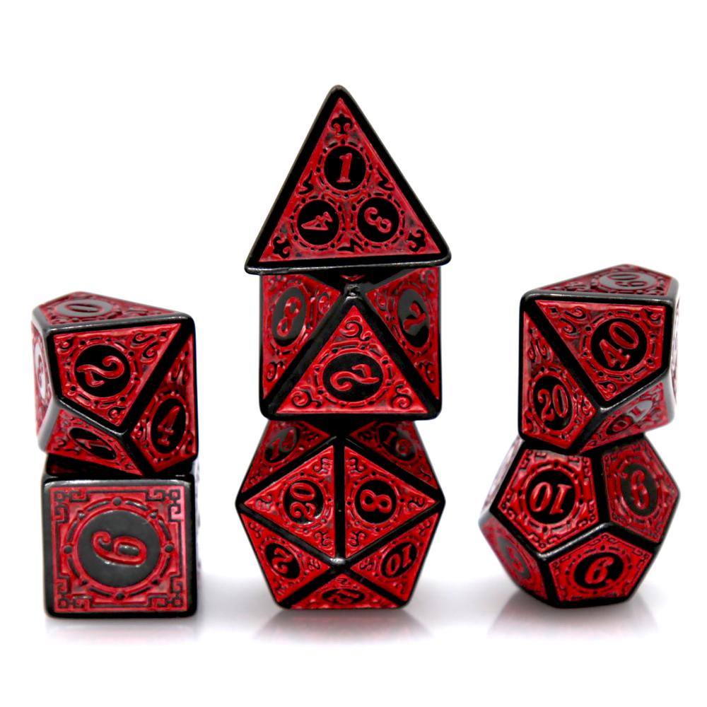 7 Stuks Zwart Rood Acryl Polyh - Gaming Handheld Accessories recensie en prijs