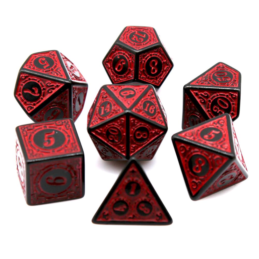 7 Stuks Zwart Rood Acryl Polyh - Gaming Handheld Accessories recensie en prijs